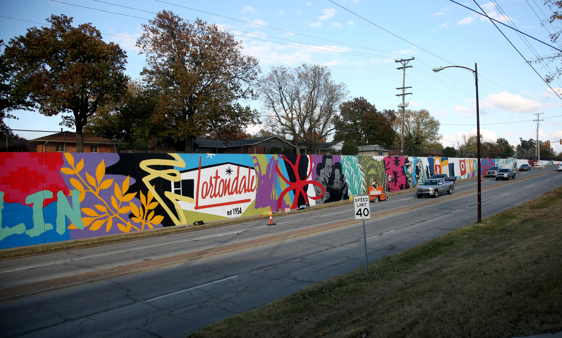Tulsa's largest mural